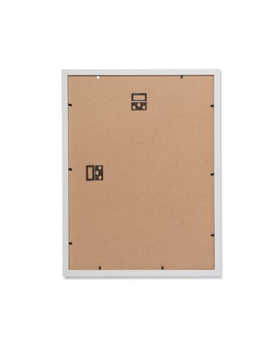 cadre photo bois 30x40 blanc 30 x 40 blanc - 13621039 - HEMA