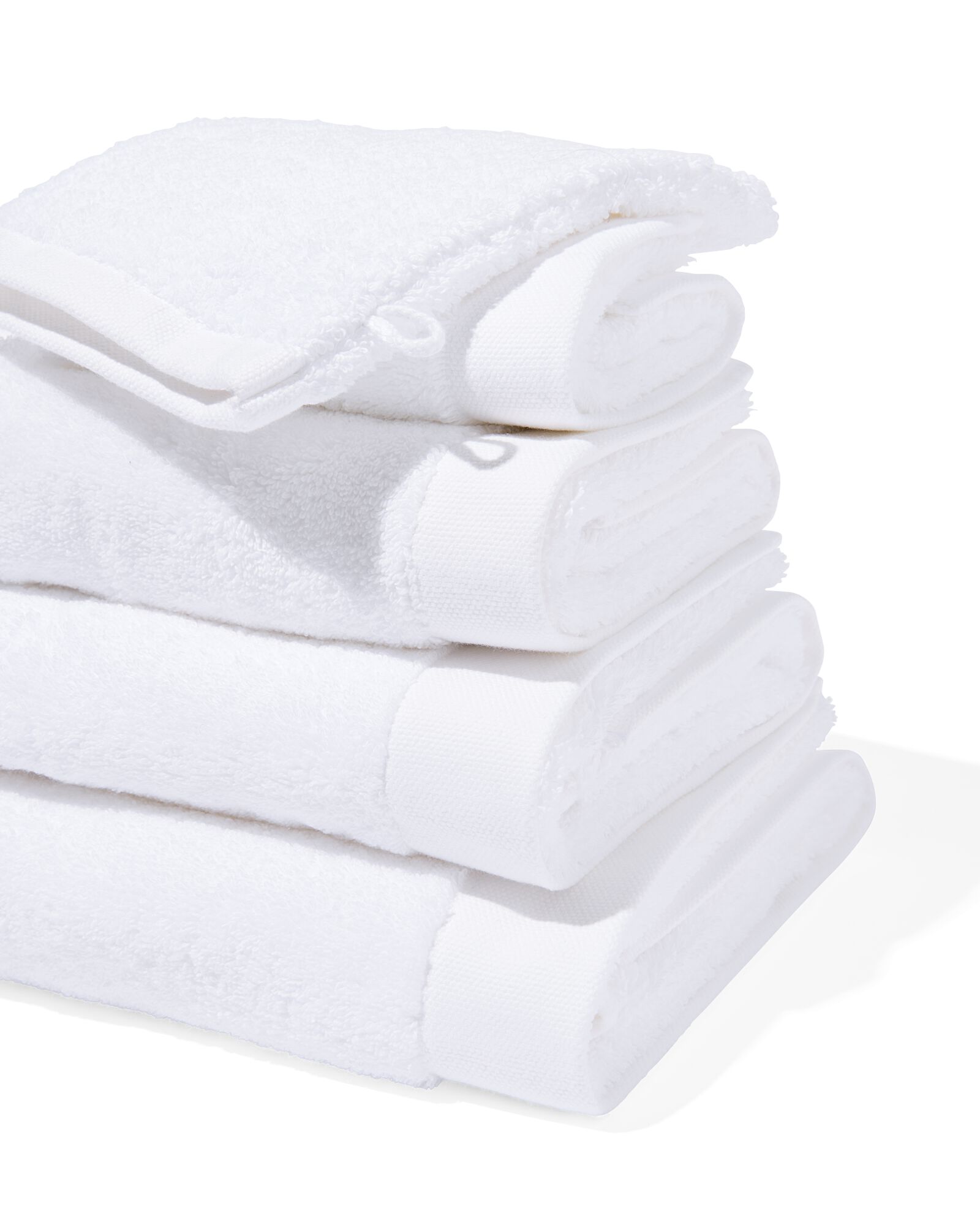 serviettes de bain - h&ocirc;tel extra doux blanc blanc - 5207001WHITE - HEMA
