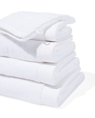 serviettes de bain - h&ocirc;tel extra doux blanc blanc - 5207001WHITE - HEMA