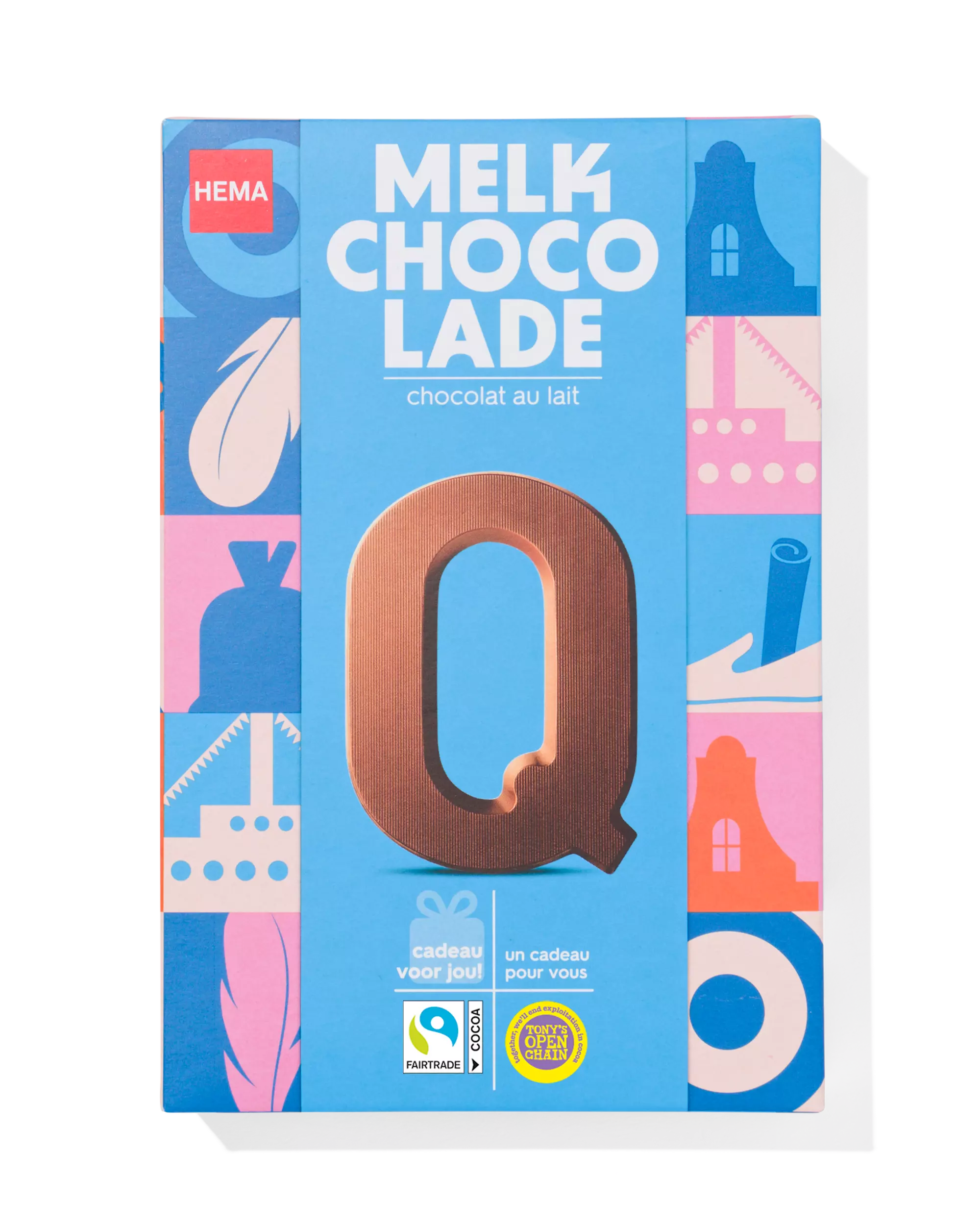 chocoladeletter melk Q 140g