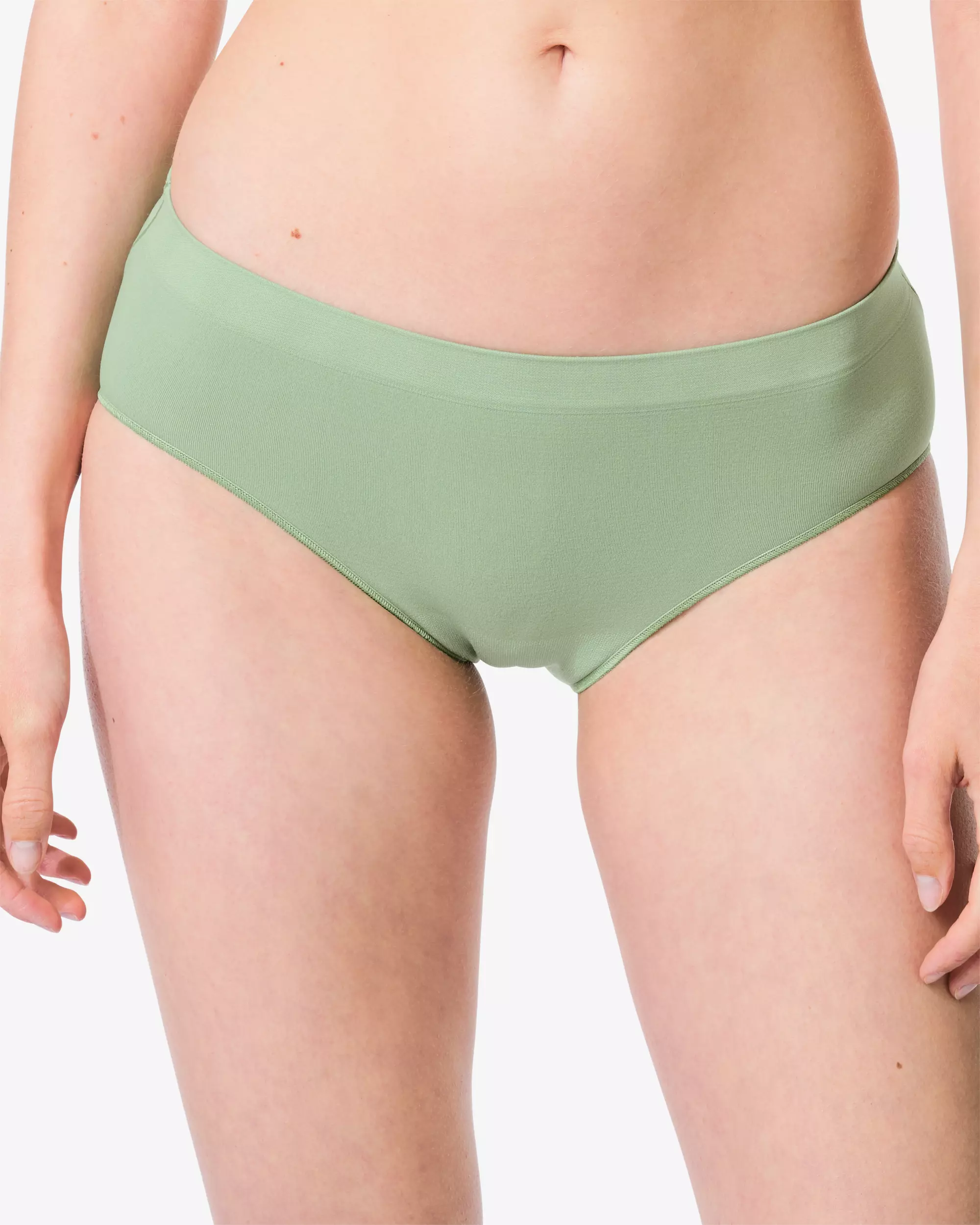 culotte hipster femme sans coutures microfibre avec dentelle