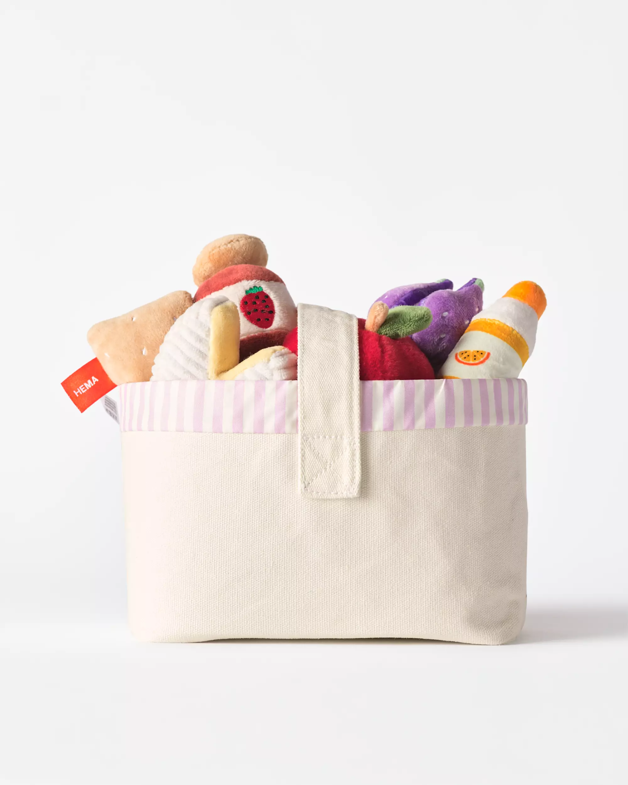keukenspeelgoed picknickmandje 17x13x21cm polyester