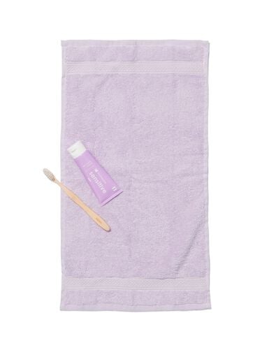 gastendoek 33x50 zware kwaliteit lila lila gastendoekje - 5284601 - HEMA