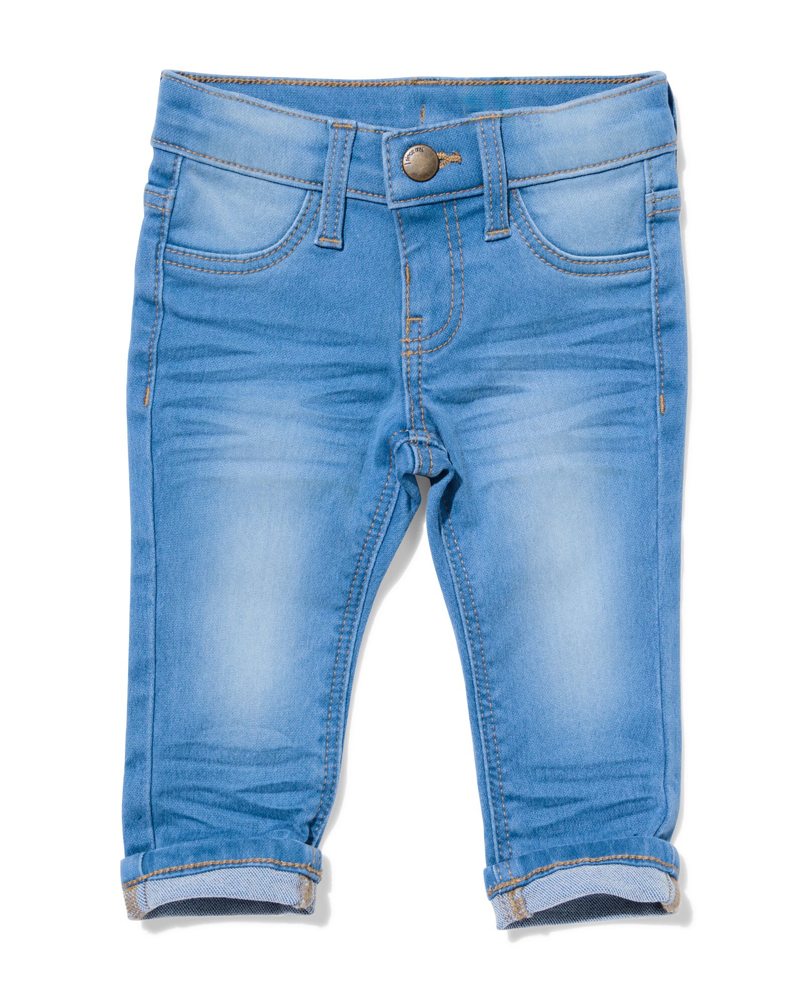 jog denim enfant bleu bleu - 33142340BLUE - HEMA