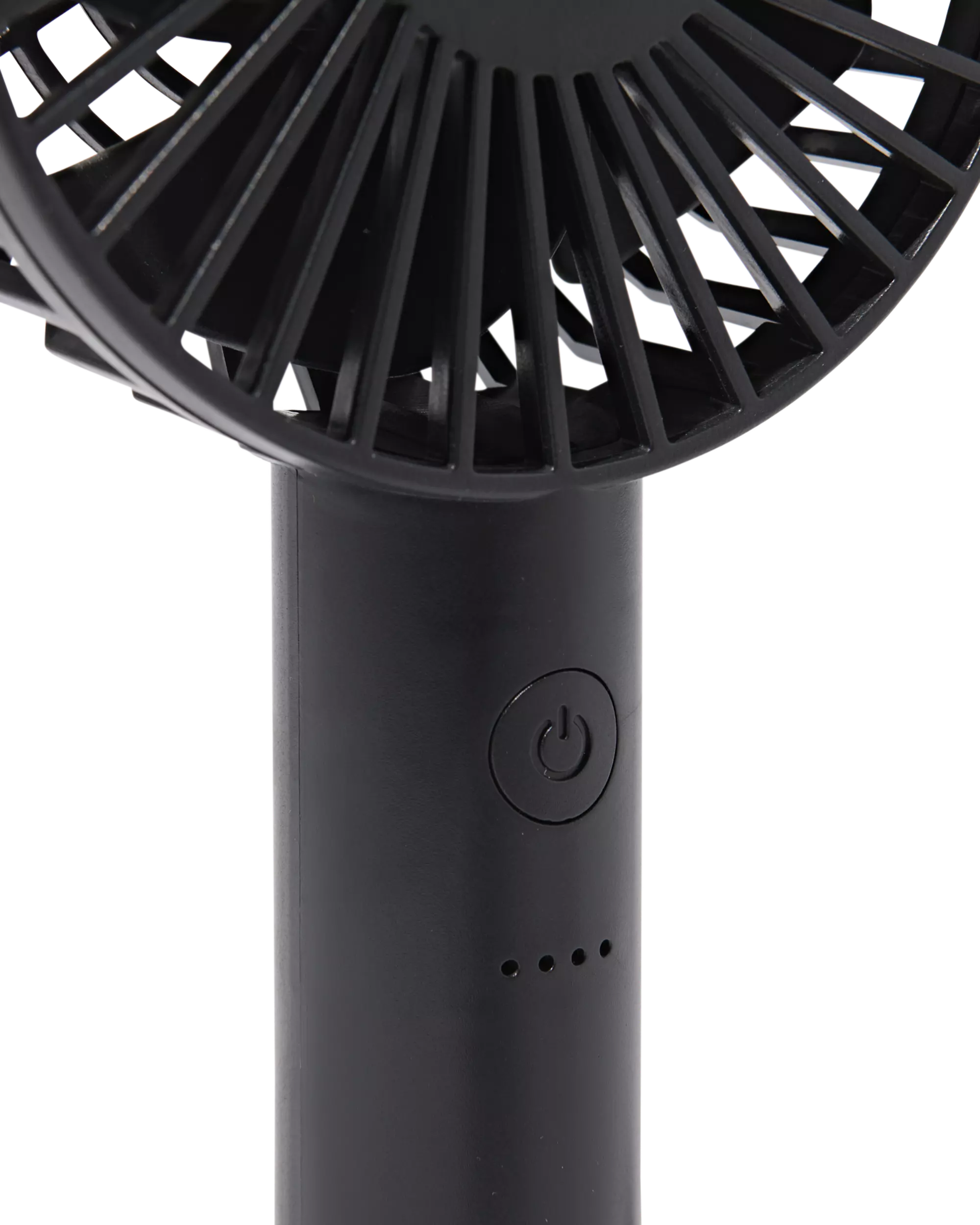 ventilateur à main ⌀11,5x23,5cm noir