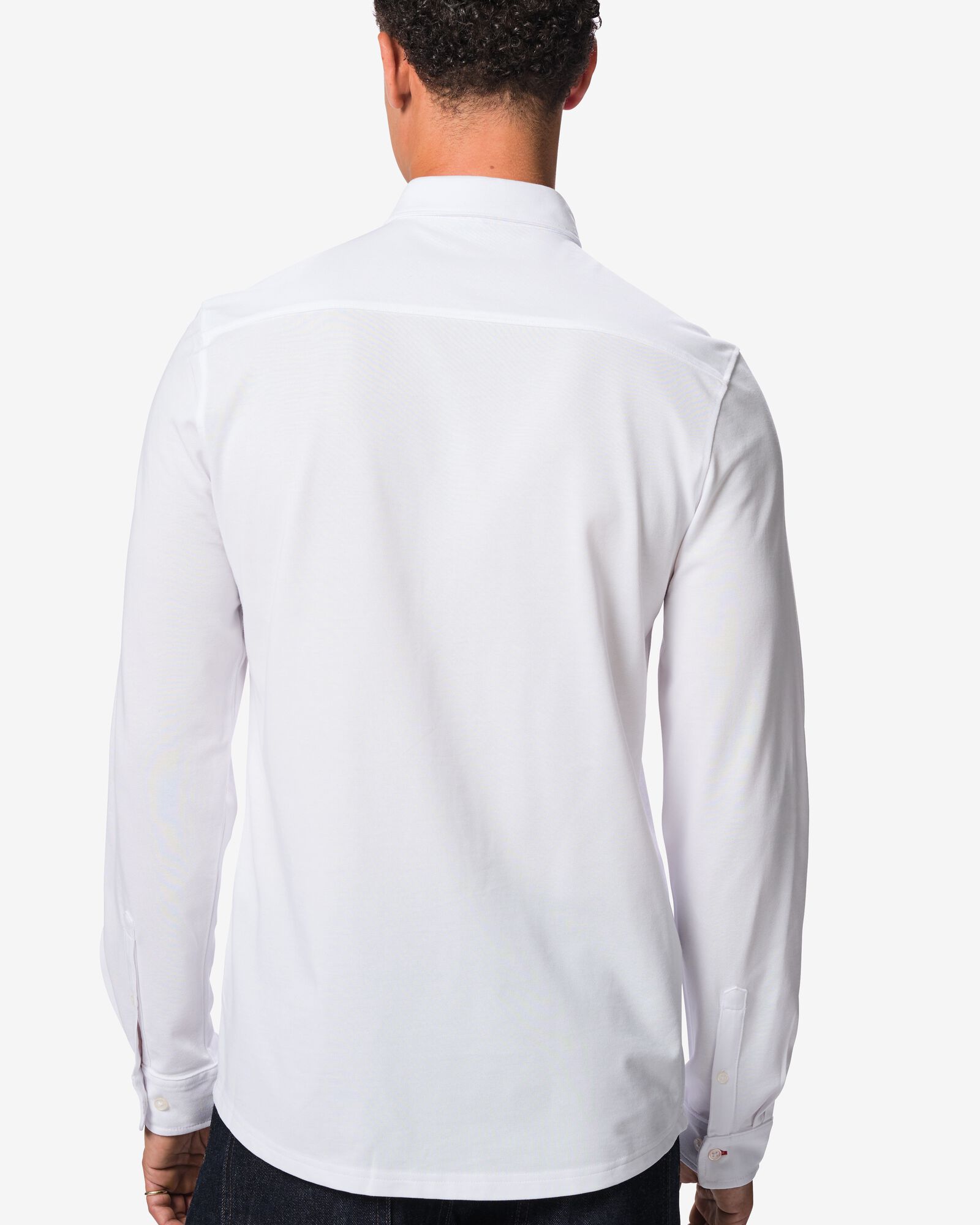 chemise homme Billy piqu&eacute;e blanc cass&eacute; blanc cass&eacute; - 2101870OFFWHITE - HEMA