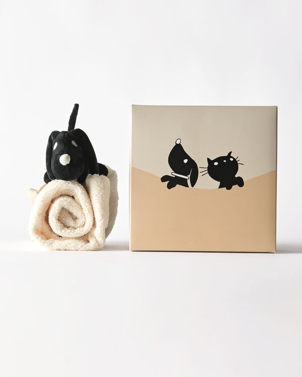Coffret cadeau Takkie : petite couverture doudou - 15300183 - HEMA