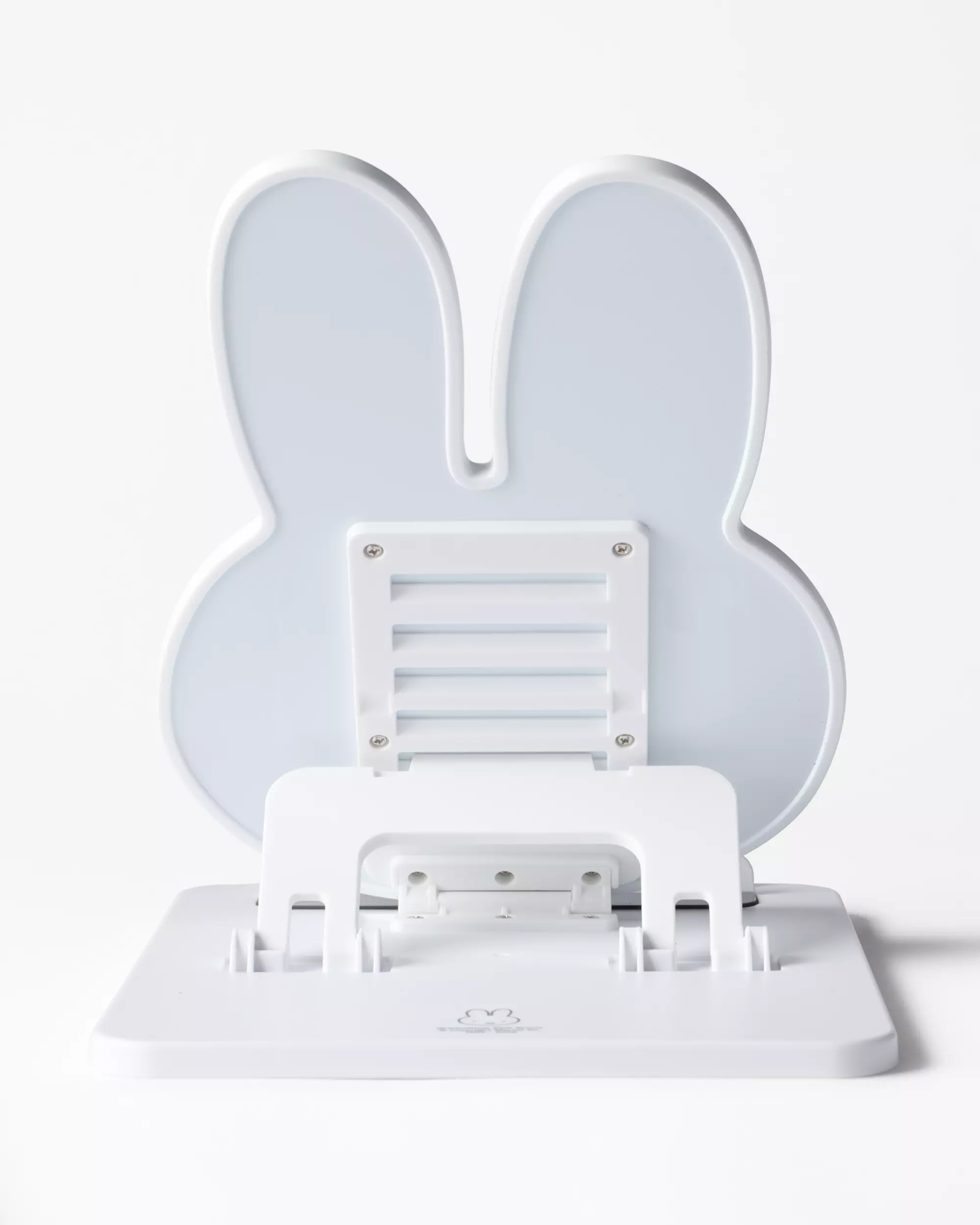 socle pour ordinateur portable miffy plastique blanc