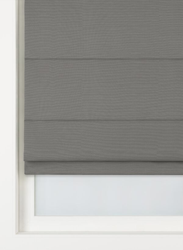 vouwgordijn Amsterdam verduisterend grijs - 46106750GREY - HEMA