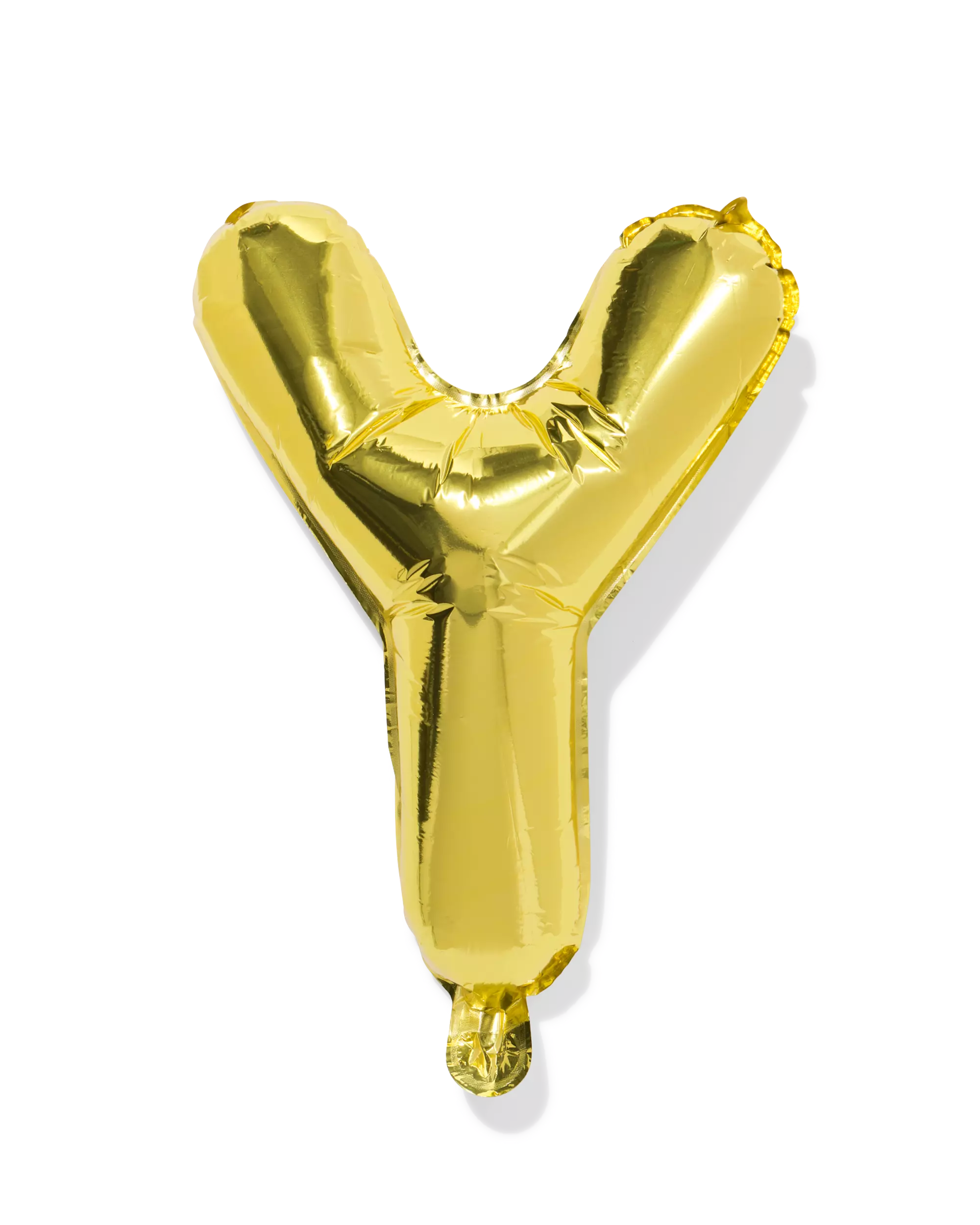 ballon alu lettre Y 30cm doré