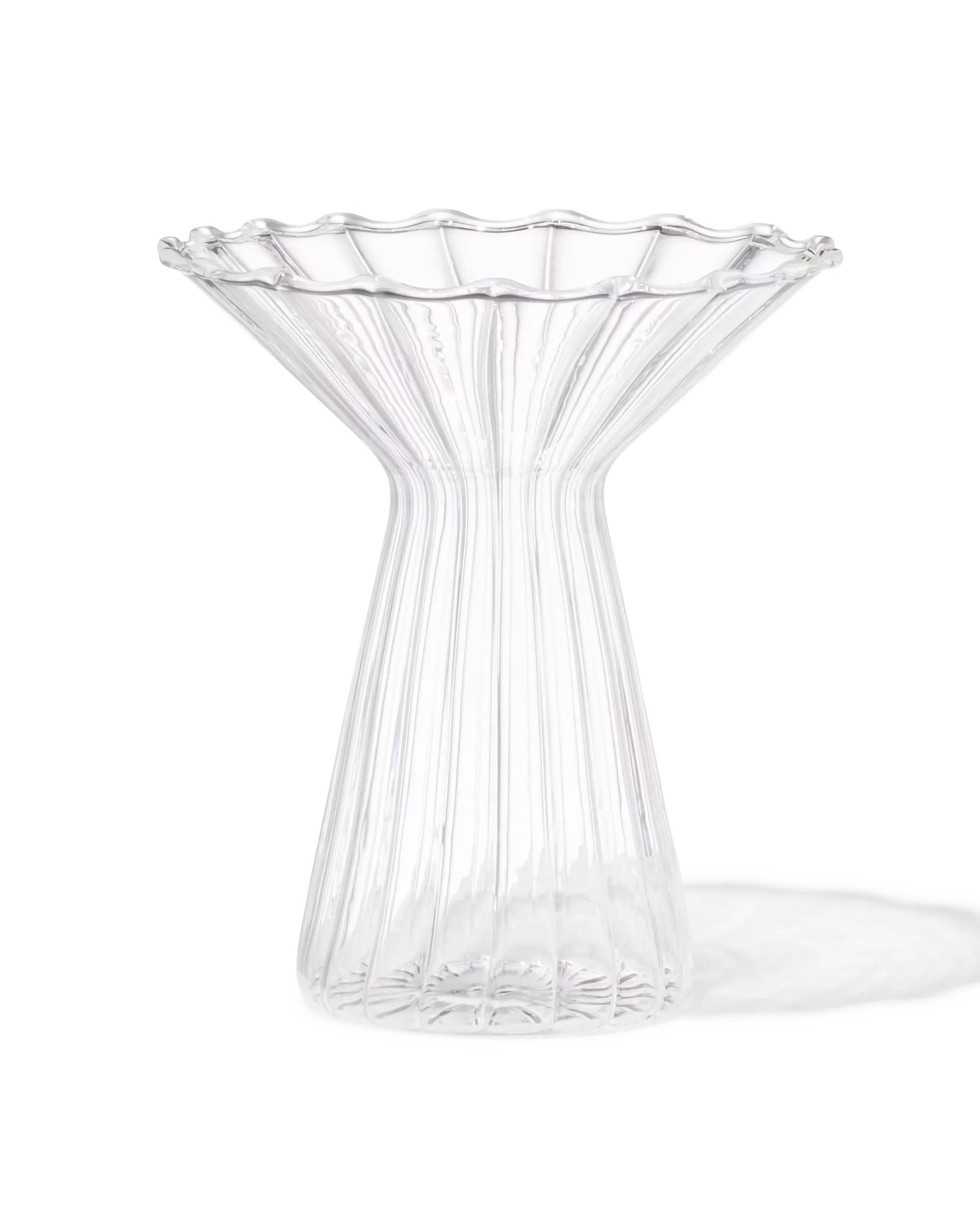 vase pour bâtonnets parfumés ⌀10x12 cm verre avec col transparent