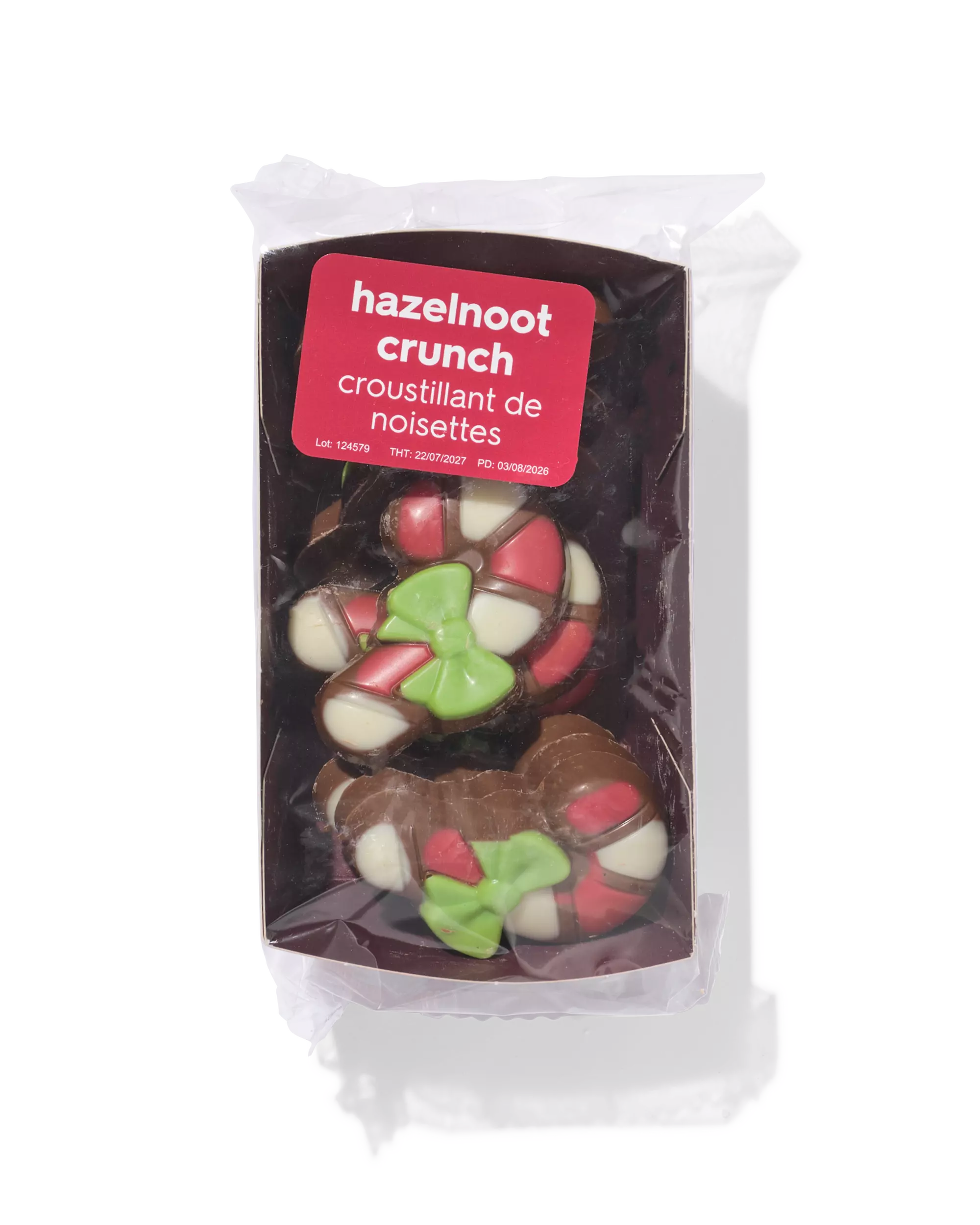 cannes de bonbon chocolat noisettes croquantes 150 g