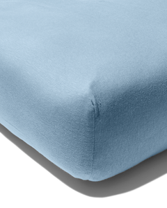 drap-housse enfant jersey 70x150 bleu