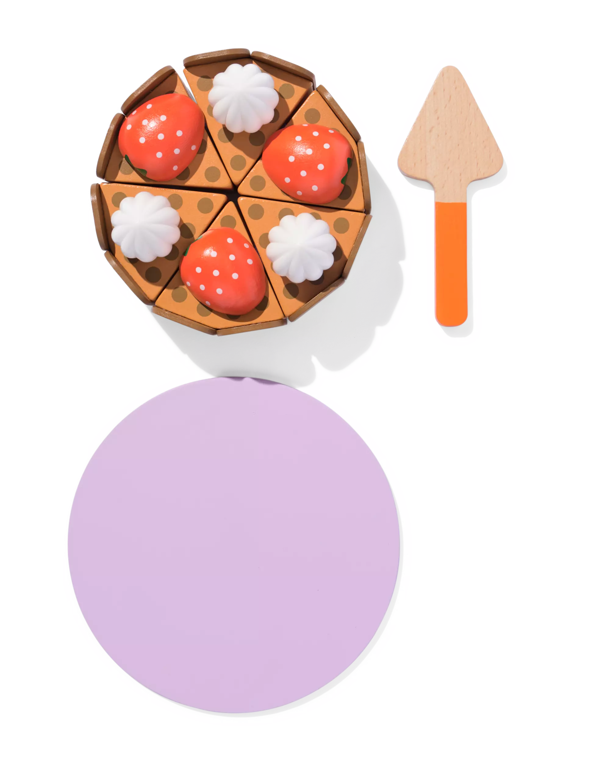 gâteau au chocolat en bois