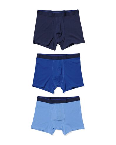 boxer homme - 3 pi&egrave;ces bleu - 19168310BLUE - HEMA
