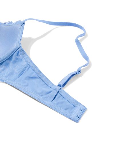 Vorgeformter Spitzen-BH mit B&uuml;gel blau - 21805570BLUE - HEMA