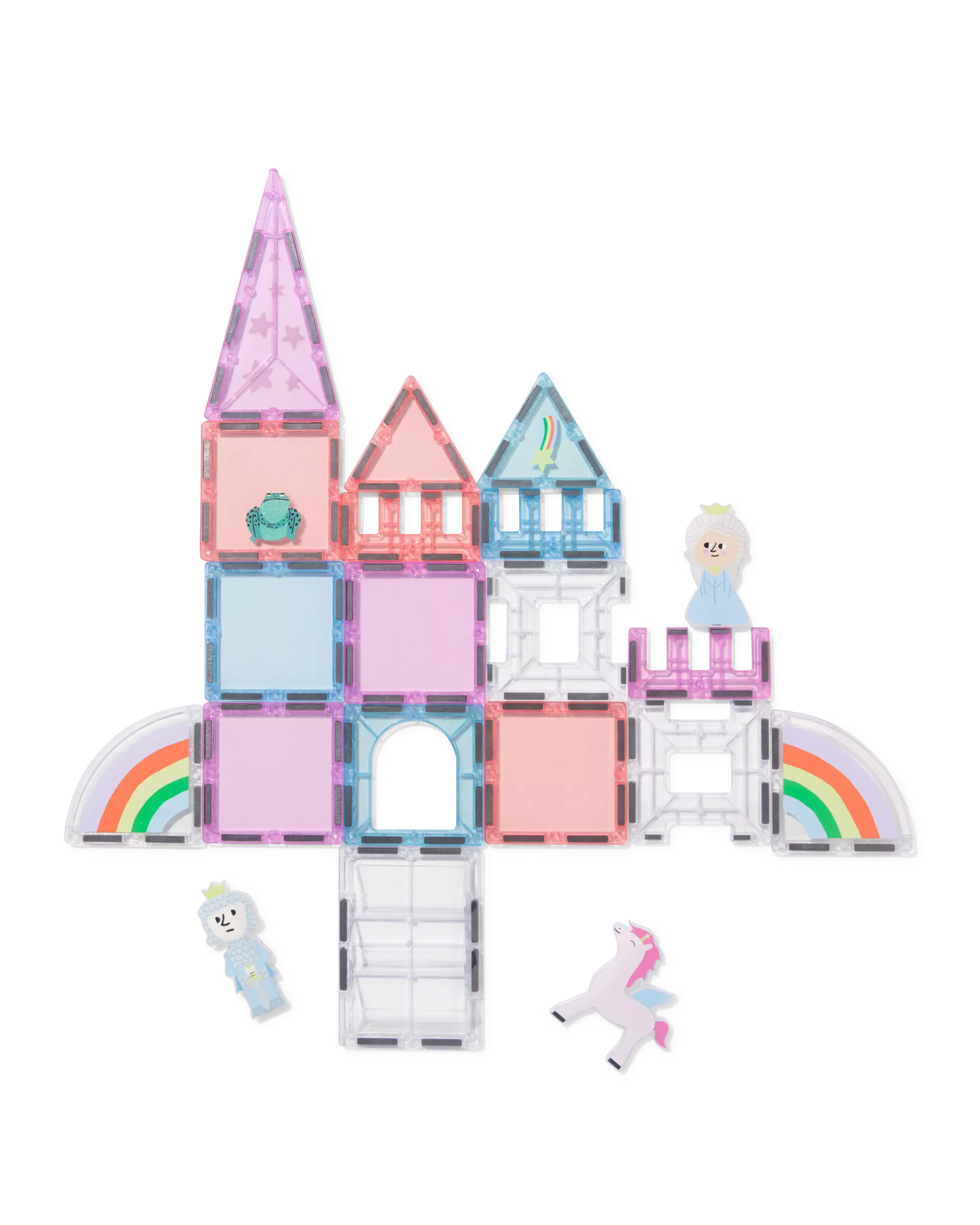 jeu de construction magnétique château 20 pièces