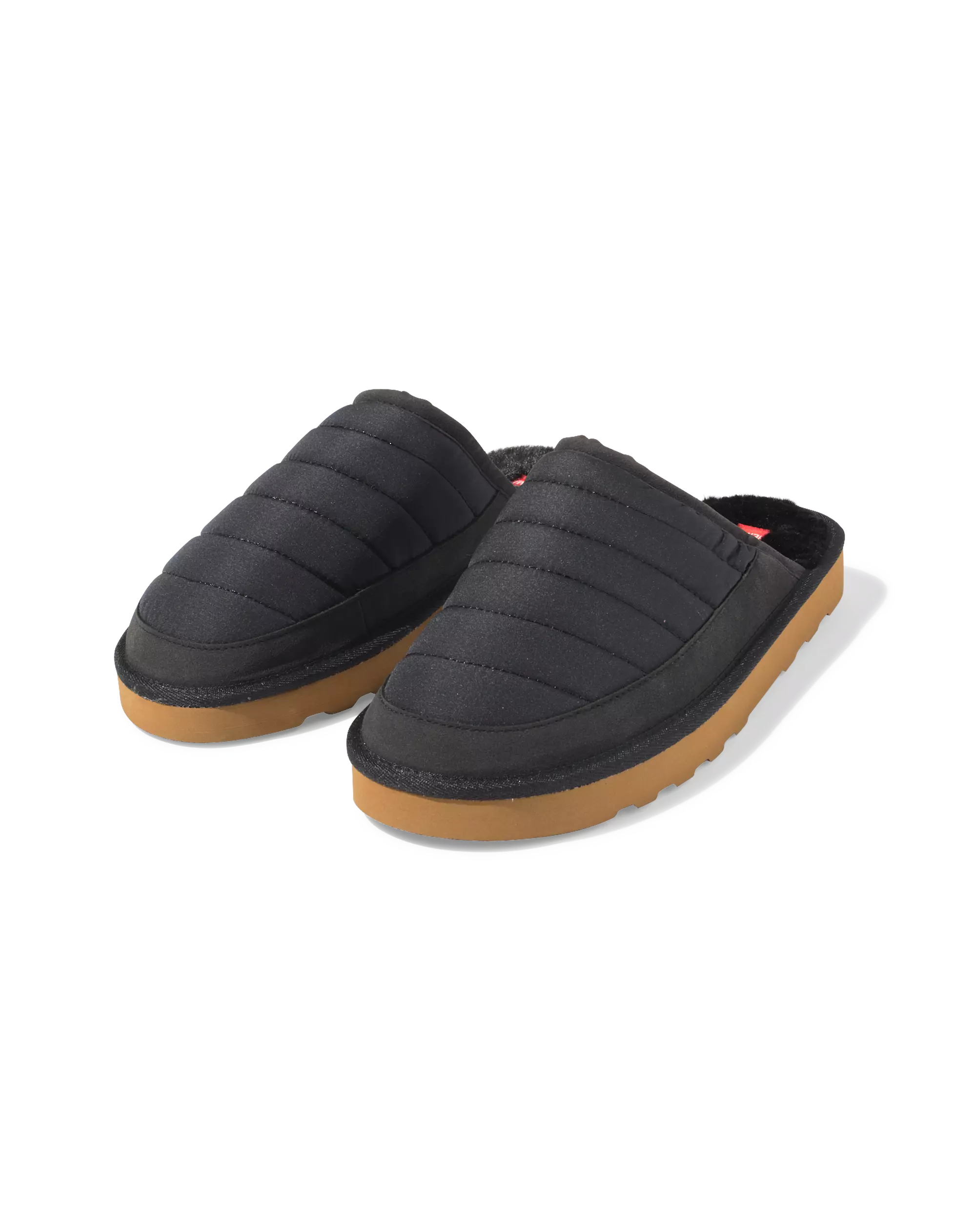 pantoufles pour hommes noires