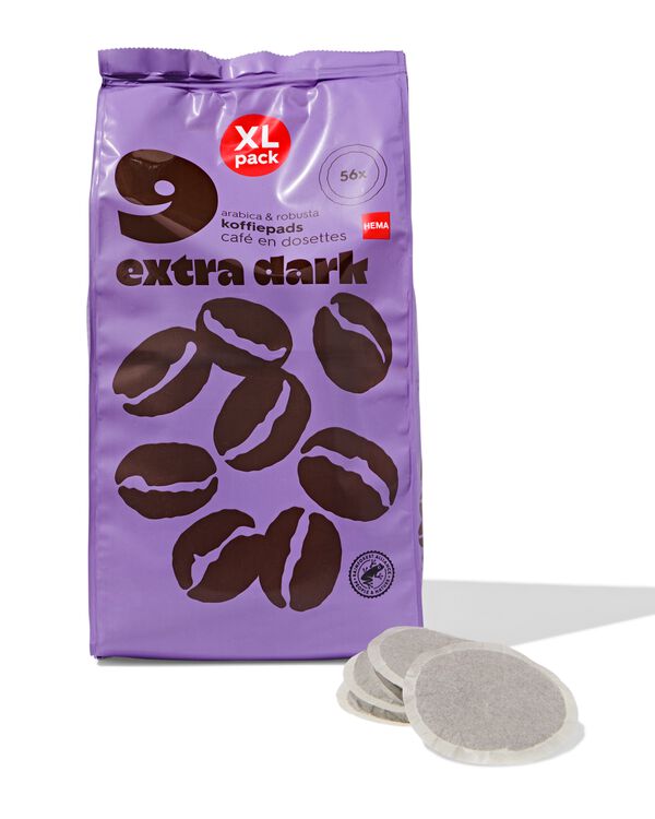 Kaffeepads extra dark &ndash; 56 St&uuml;ck - 17150069 - HEMA