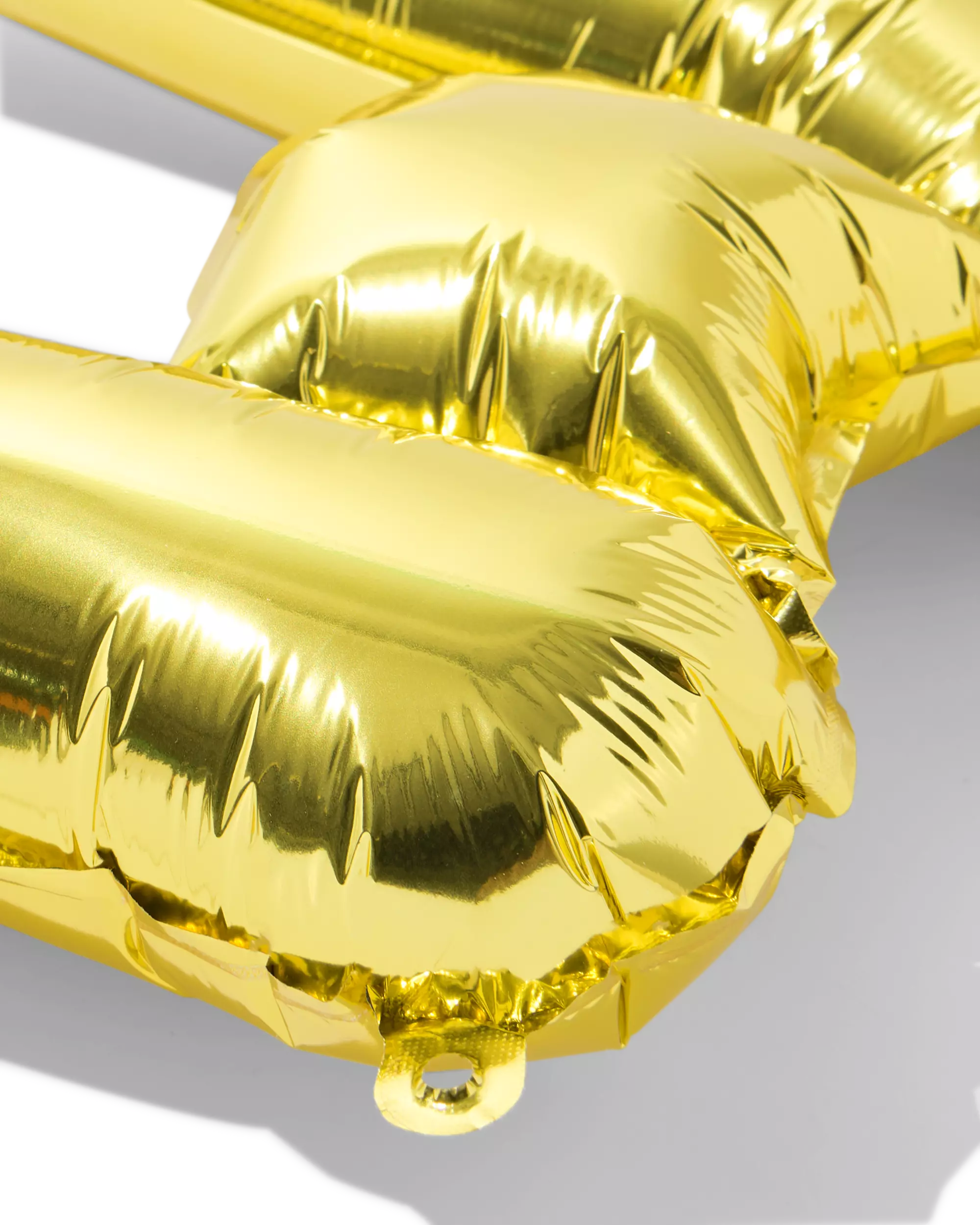 ballon alu lettre W 30cm doré