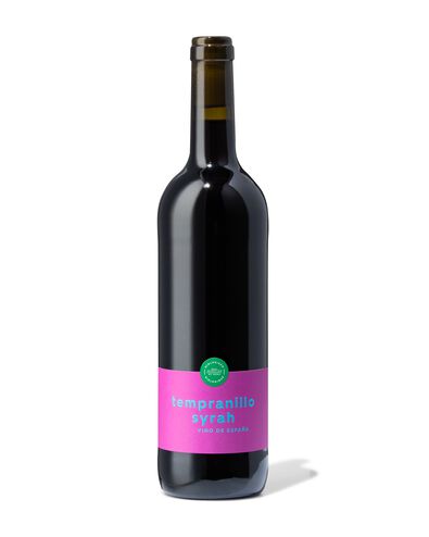 huiswijn tempranillo syrah 0.75L - 17366000 - HEMA