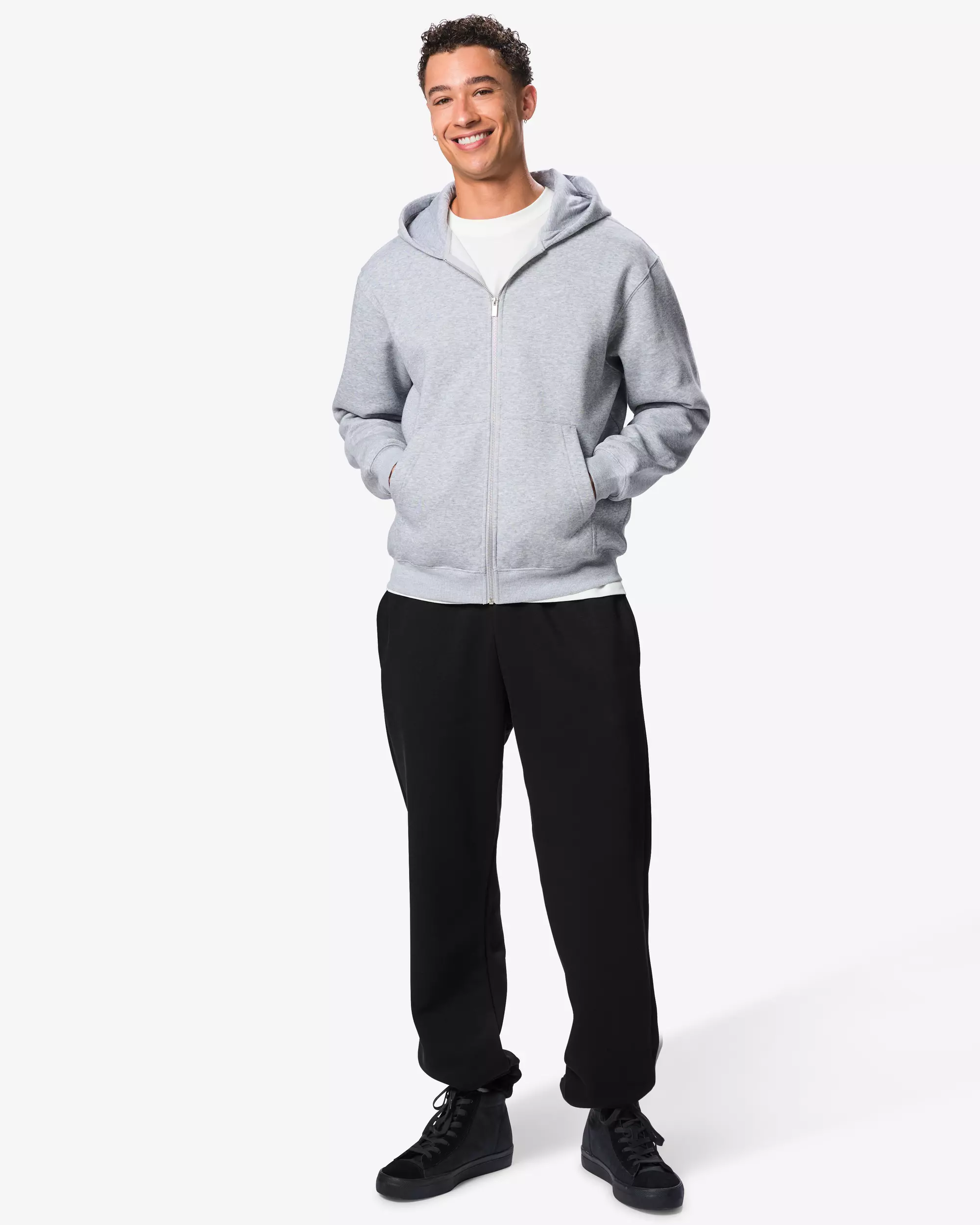pantalon homme coupe classique tissu molleton