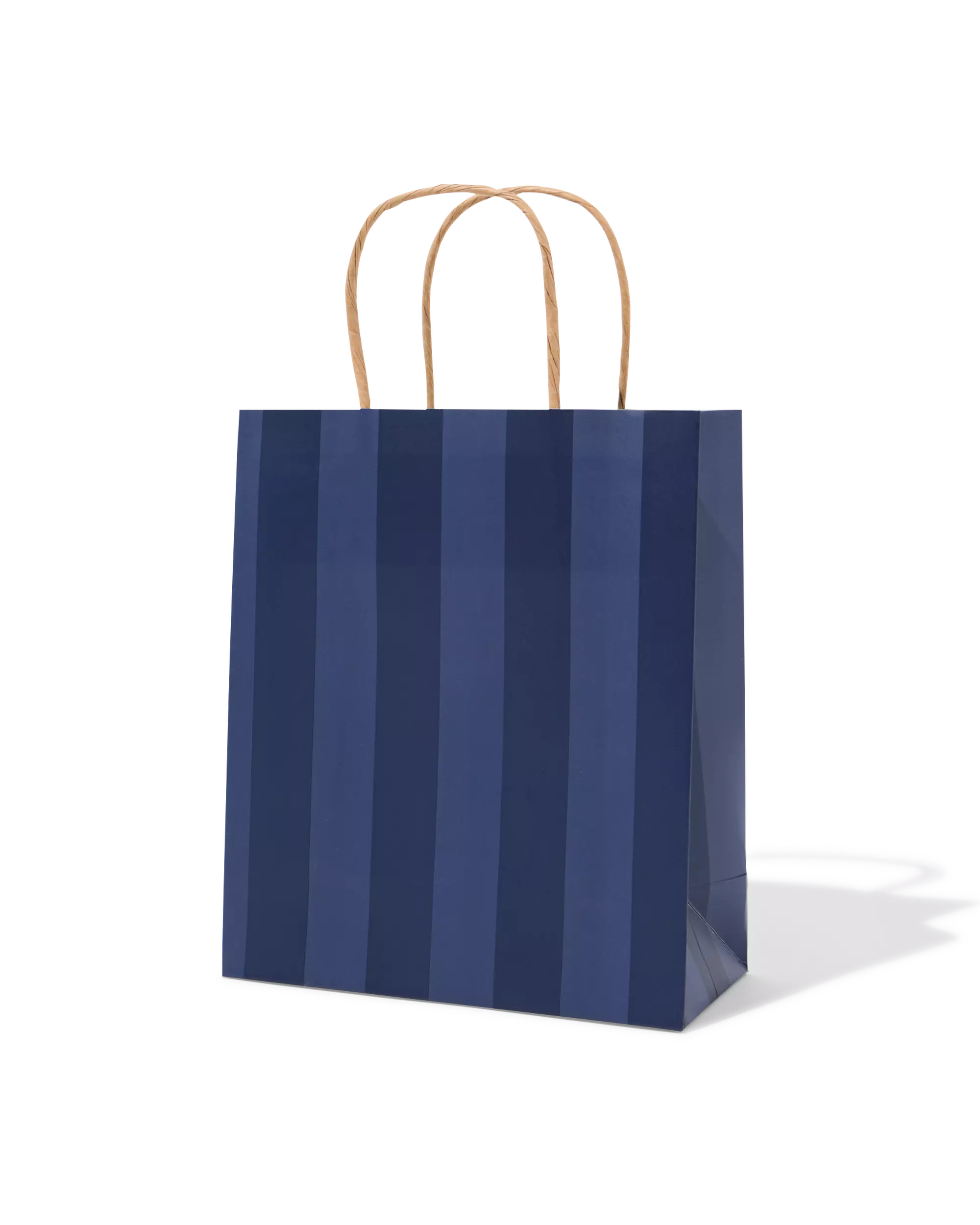 cadeautas M 29.5x18cm strepen