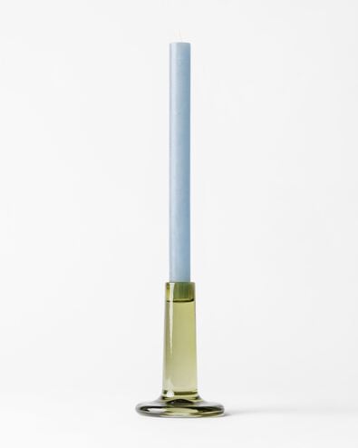 bougie d'int&eacute;rieur rustique &Oslash;2,2x27 cm bleu clair bleu clair 2.2 x 27 - 13502924 - HEMA