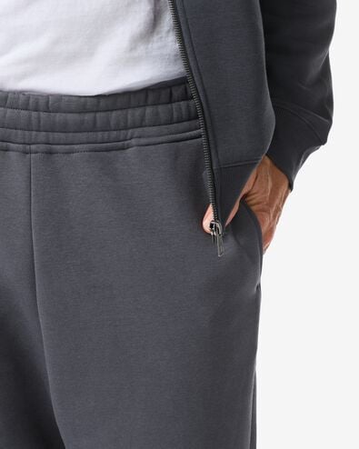 heren sweatbroek donkergrijs donkergrijs - 2101230DARKGREY - HEMA
