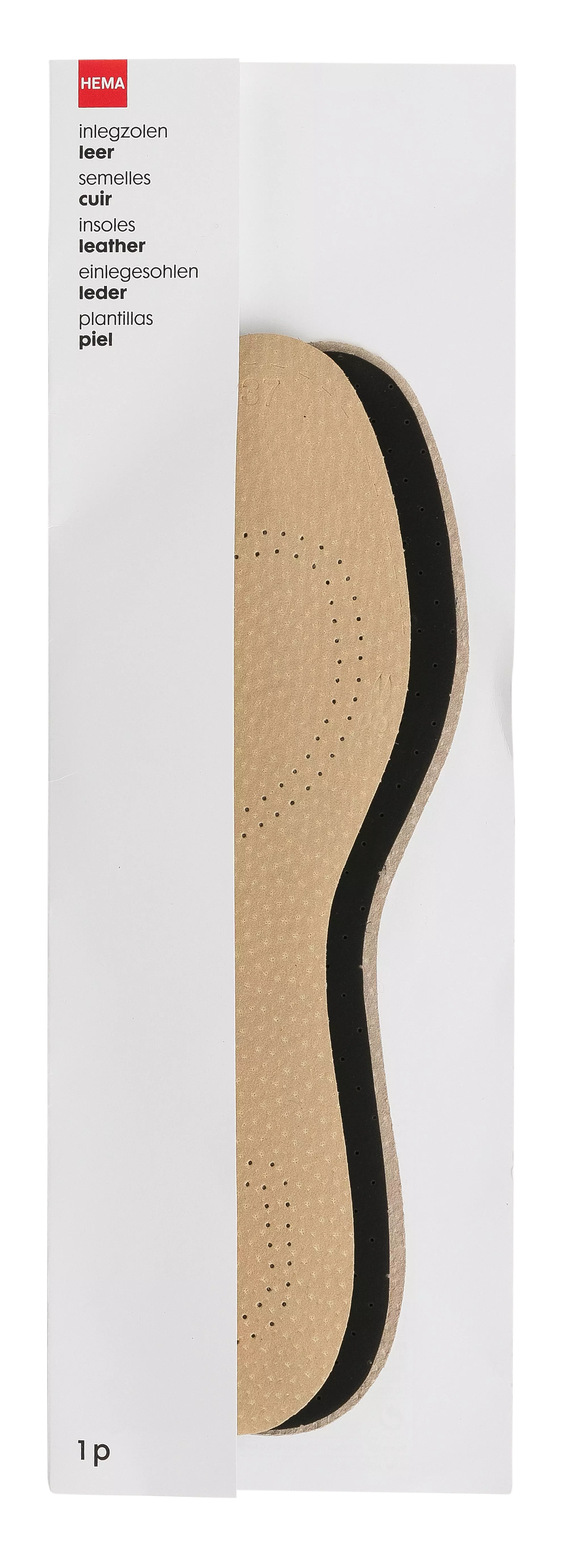 semelles intérieures cuir pointure 45-46