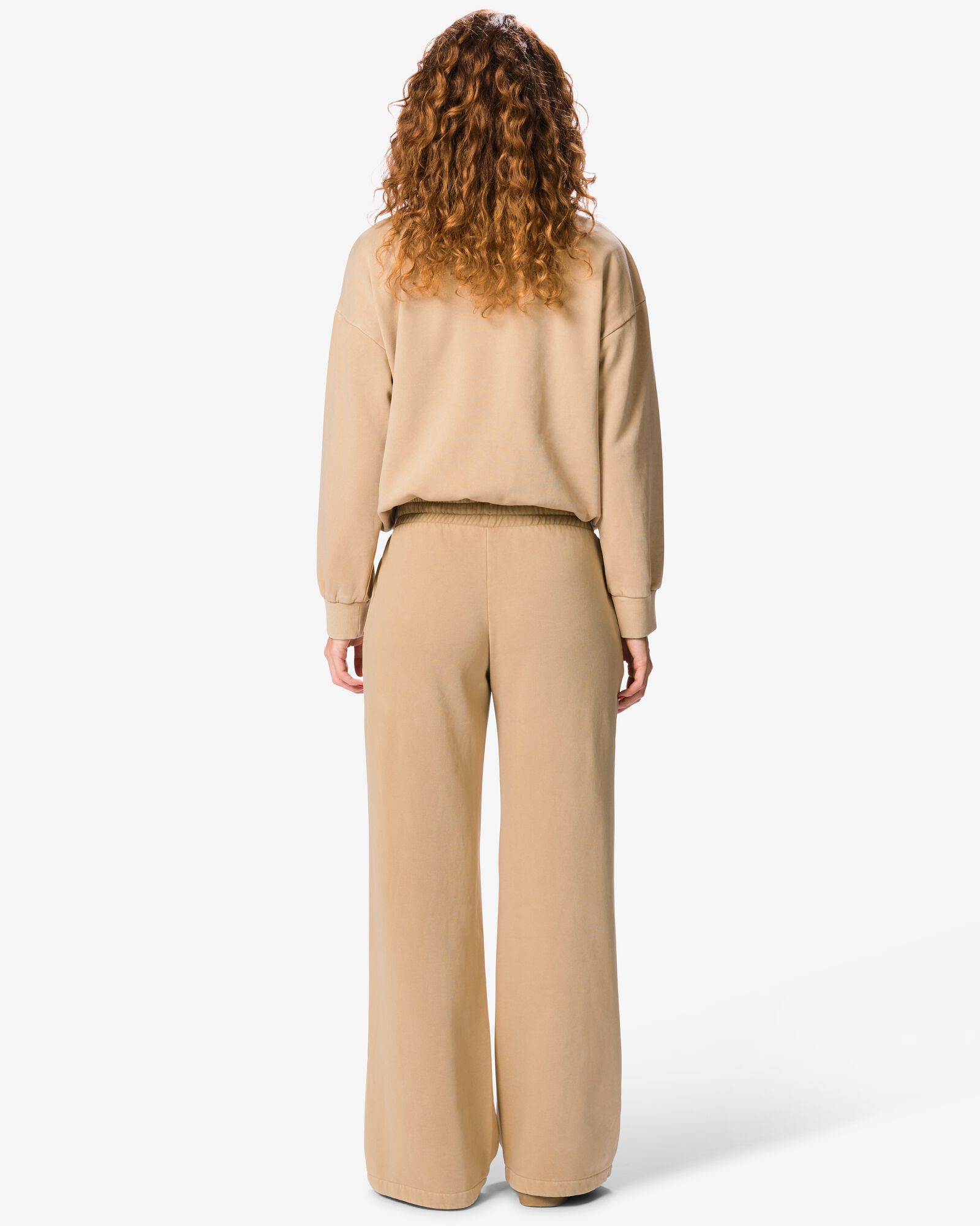 pantalon de jogging femme Esmee coupe d&eacute;contract&eacute;e beige beige - 36214780BEIGE - HEMA