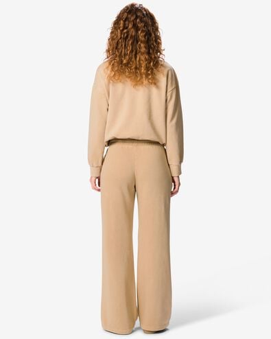pantalon de jogging femme Esmee coupe d&eacute;contract&eacute;e beige beige - 36214780BEIGE - HEMA