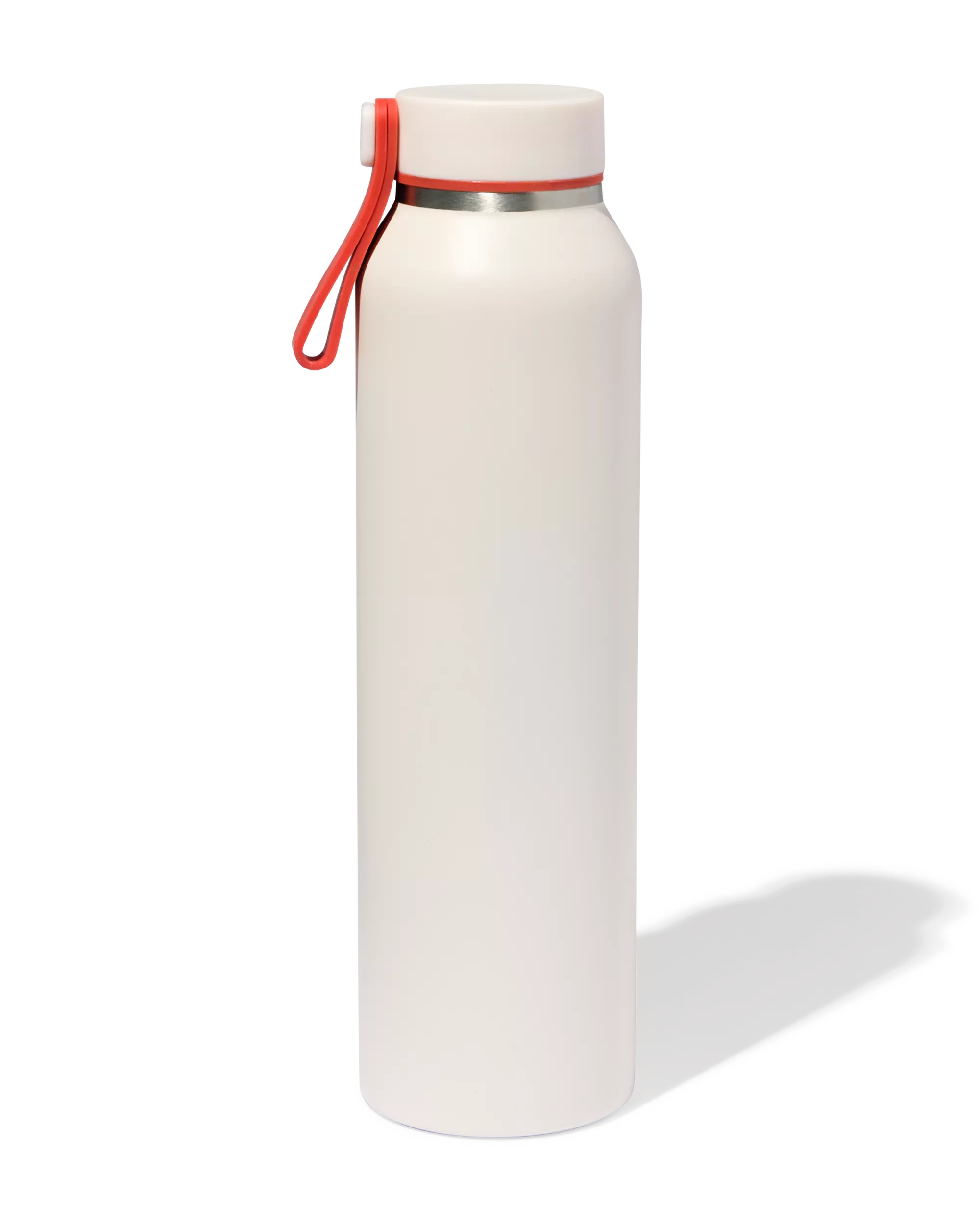 Thermosflasche, 500 ml, Edelstahl, beige