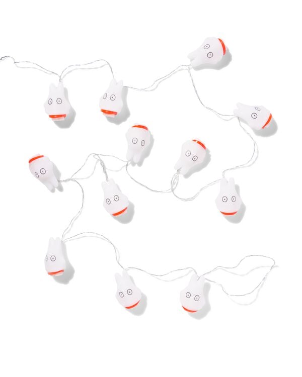 guirlande lumineuse miffy 2,6 m avec 12 ampoules Halloween pour l'int&eacute;rieur - 25200526 - HEMA