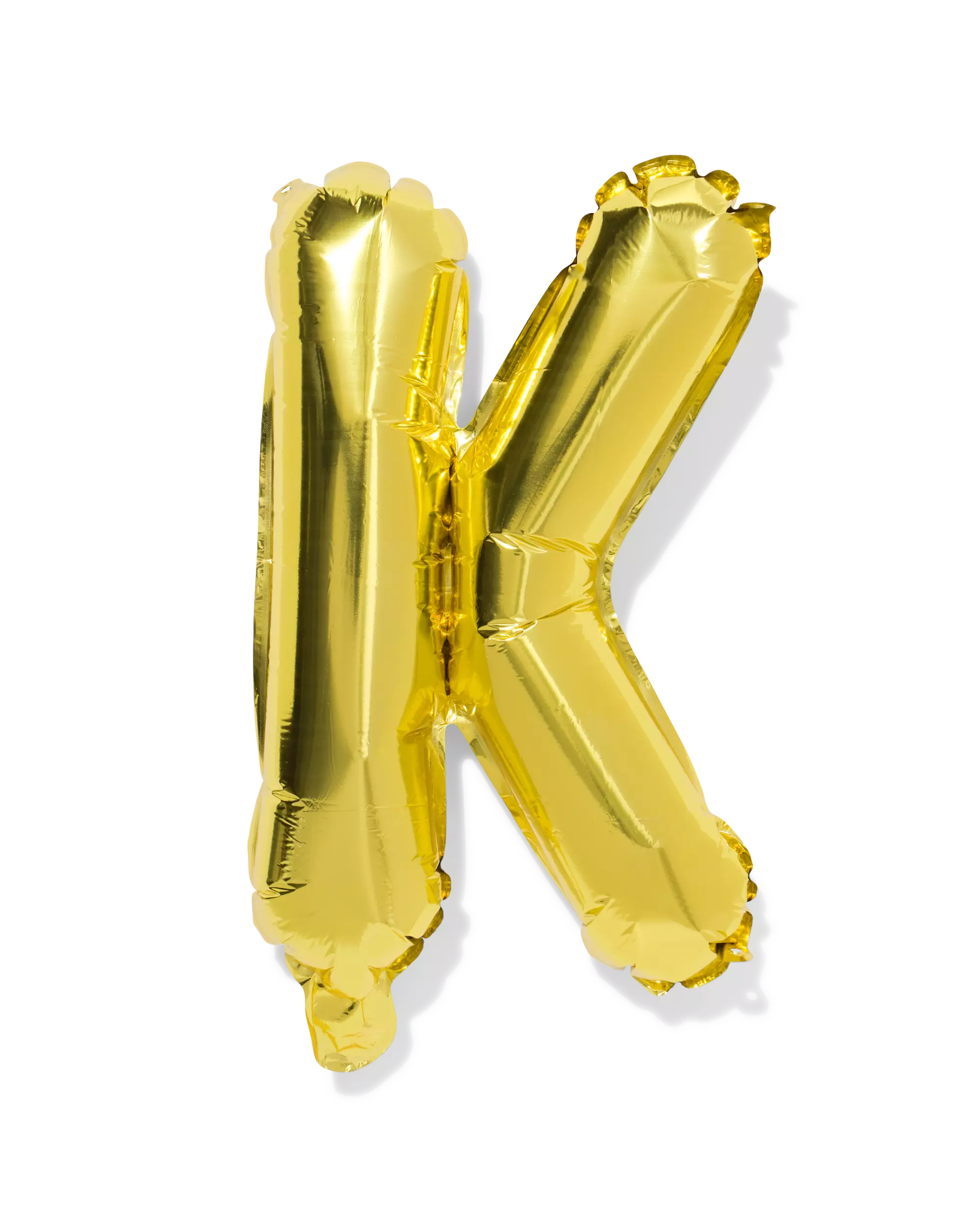 ballon alu lettre K 30cm doré