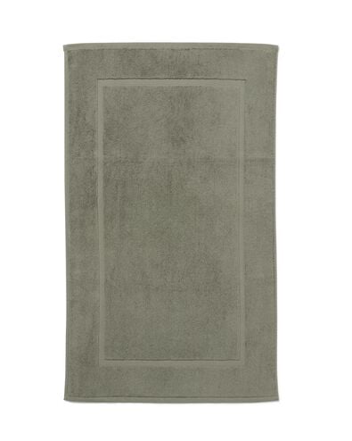 tapis de bain 50x85 qualit&eacute; &eacute;paisse vert arm&eacute;e - 5245407 - HEMA