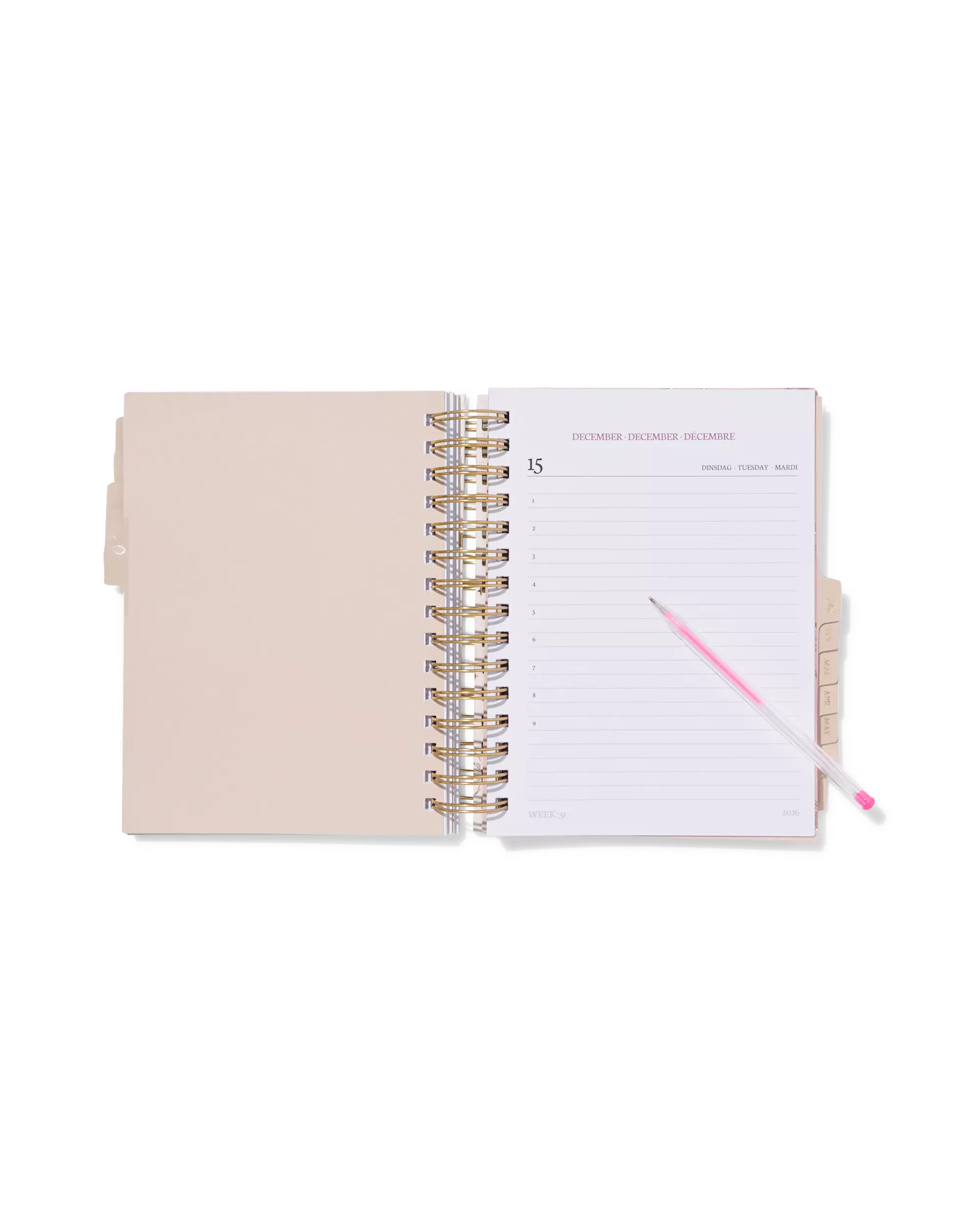 agenda scolaire sassy me 2026-2027 18x21,7x3,5cm lunes