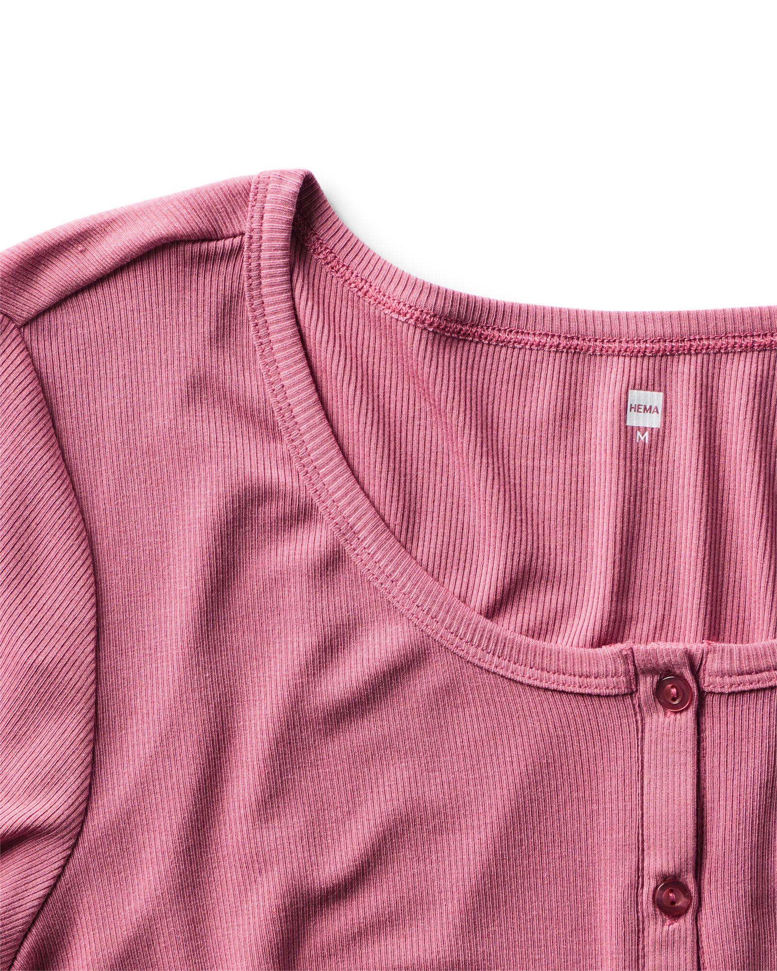 pyjama pour femme en modal c&ocirc;tel&eacute; rose rose - 23401163PINK - HEMA