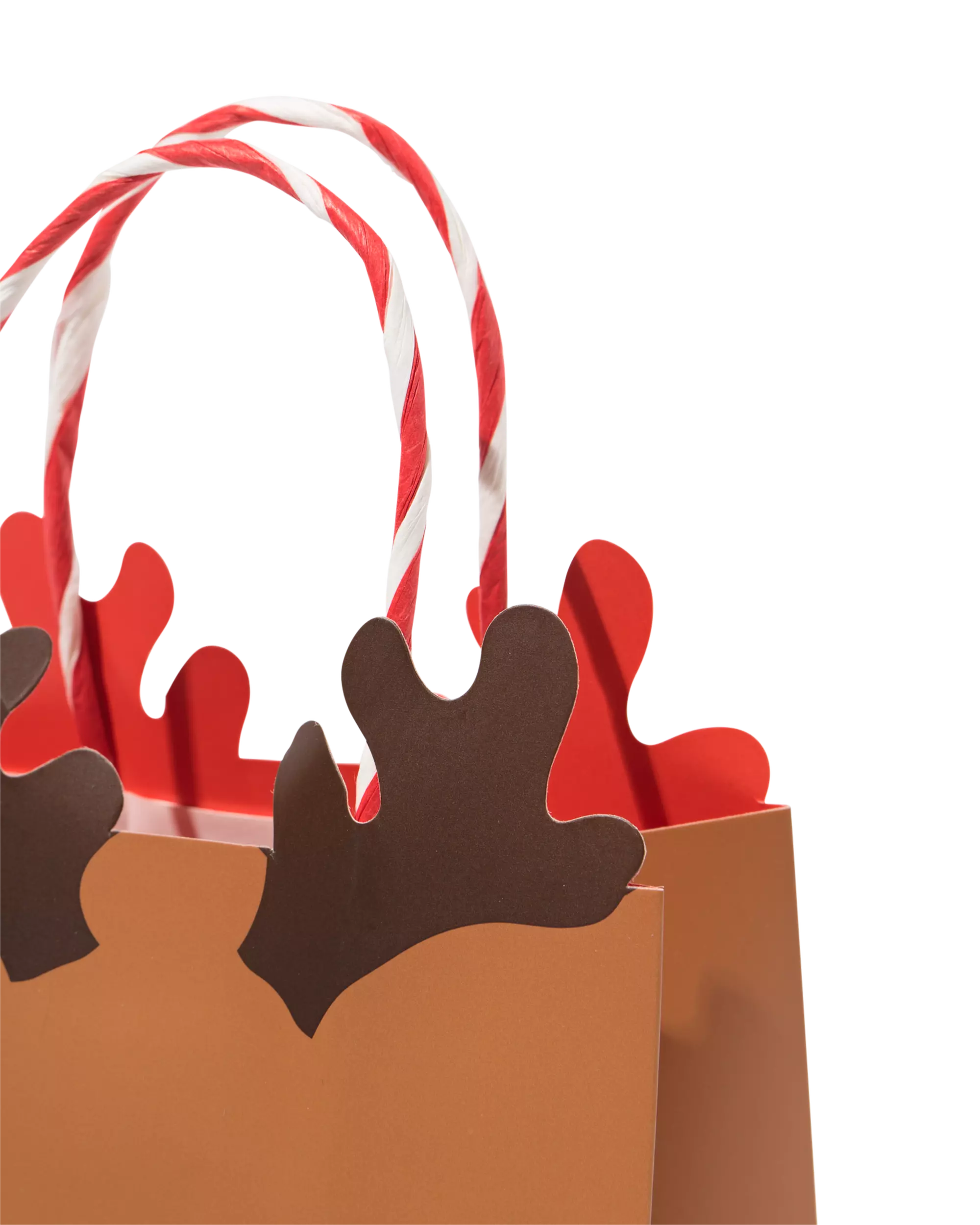 sac cadeau S 21,5 x 12,5 cm rennes couronne - 2 pièces