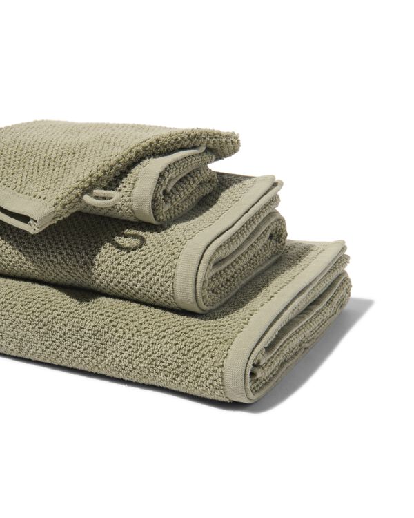 Handtuch, recycelt, Baumwolle hellgr&uuml;n hellgr&uuml;n - 5240213LIGHTGREEN - HEMA