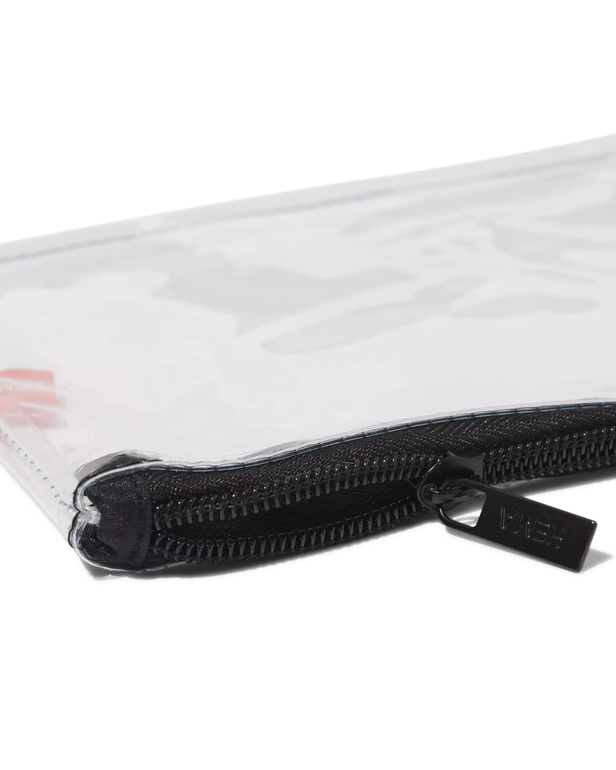 trousse de toilette 21x14cm transparente