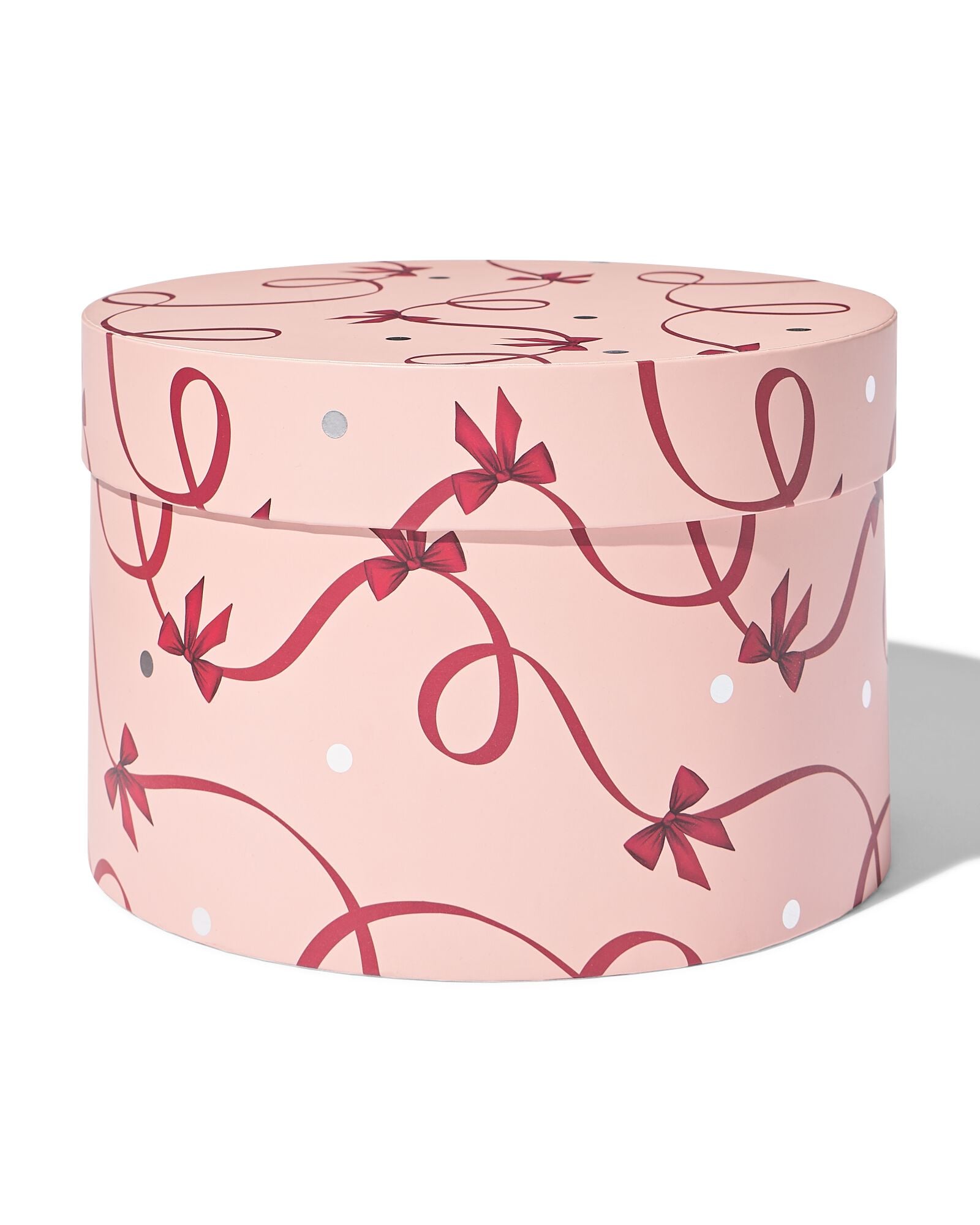 bo&icirc;te-cadeau ⌀23,4 x 15 cm petits n&oelig;uds - 25702202 - HEMA