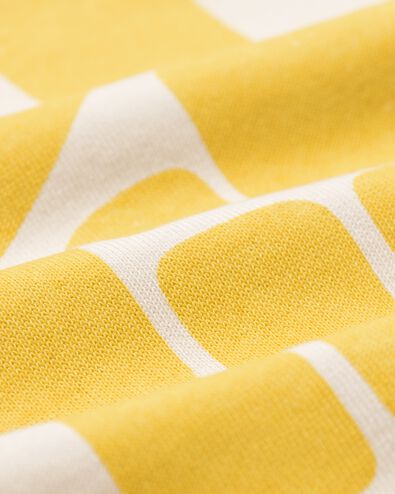 pull enfant tissu sweat abstrait moutarde moutarde - 30730501MUSTARDYELLOW - HEMA