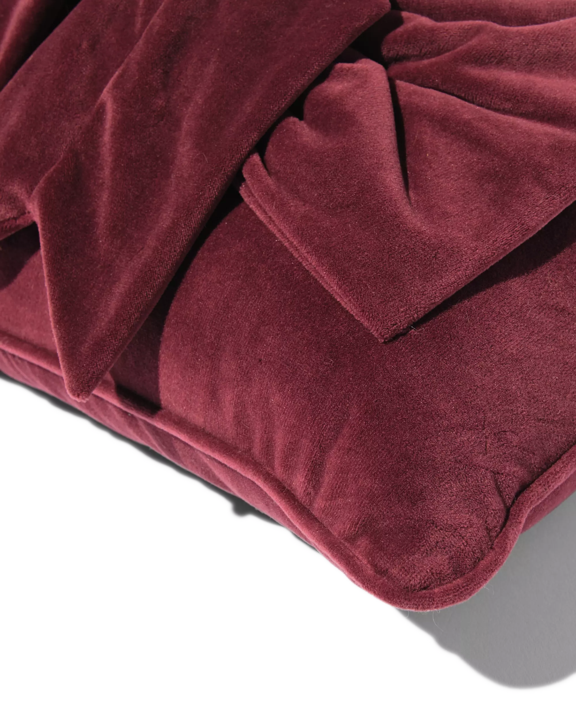 coussin 30x47cm nœud