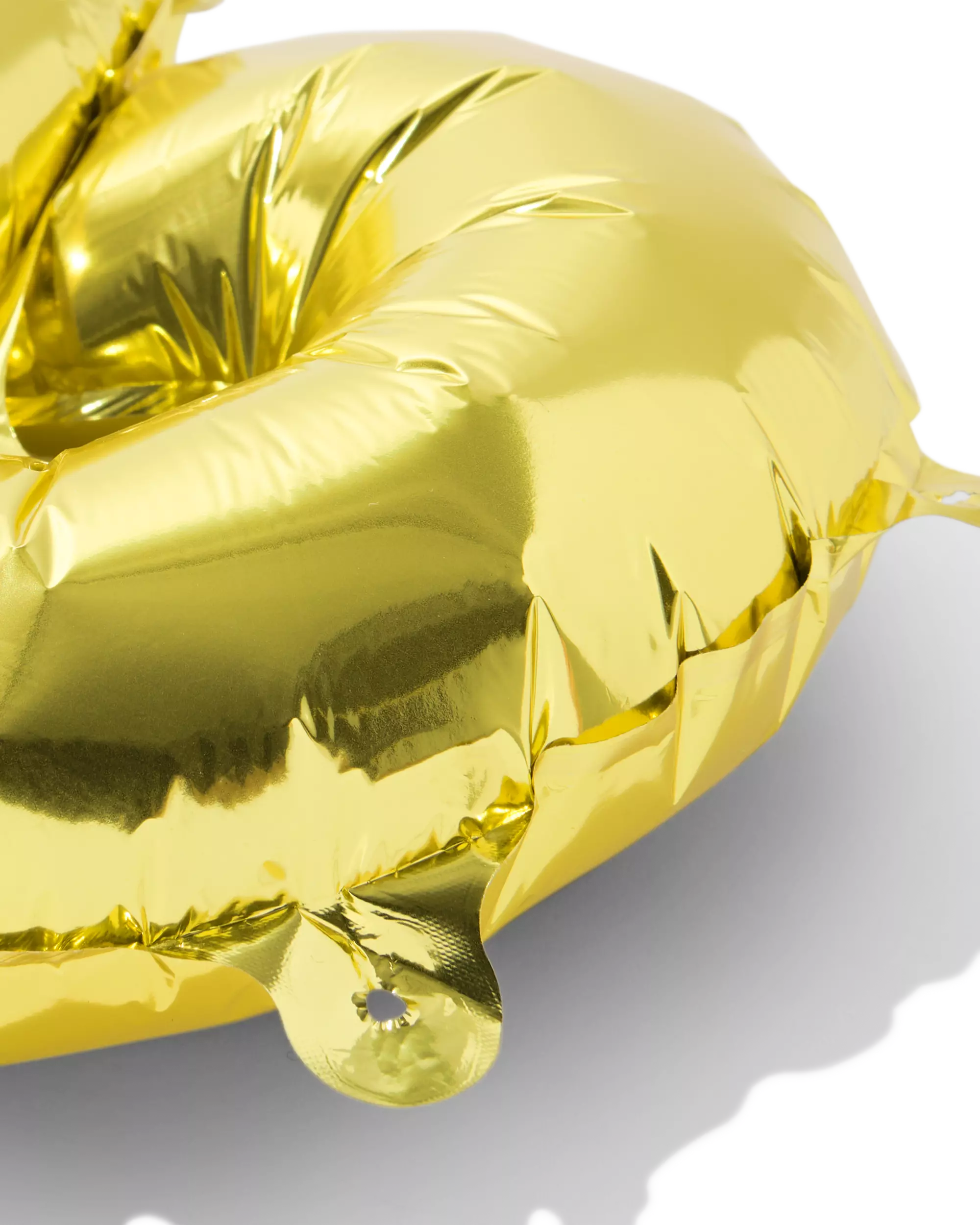 Folienballon Zahl 8 30 cm Gold