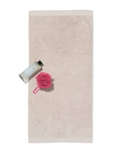 serviette 50 x 100 qualit&eacute; h&ocirc;tel extra douce - sable sable serviette 50 x 100 - 5270008 - HEMA