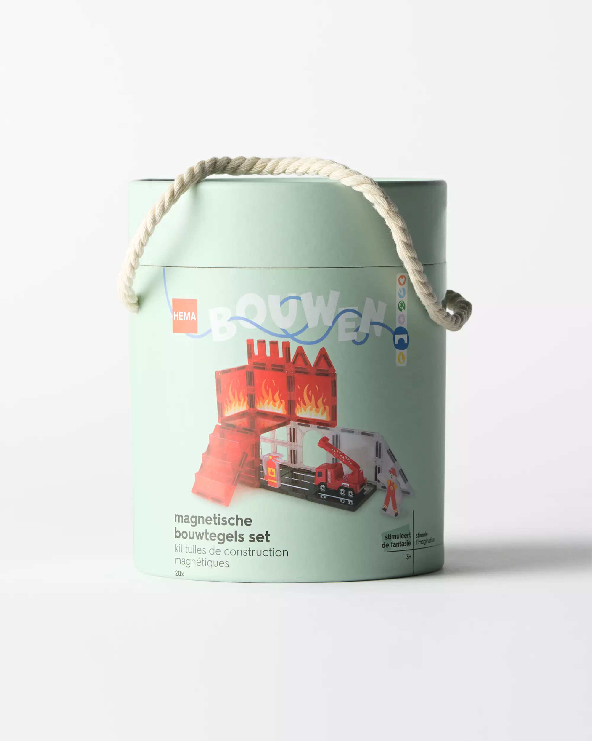 Magnetische Bauplatten Feuerwehr
