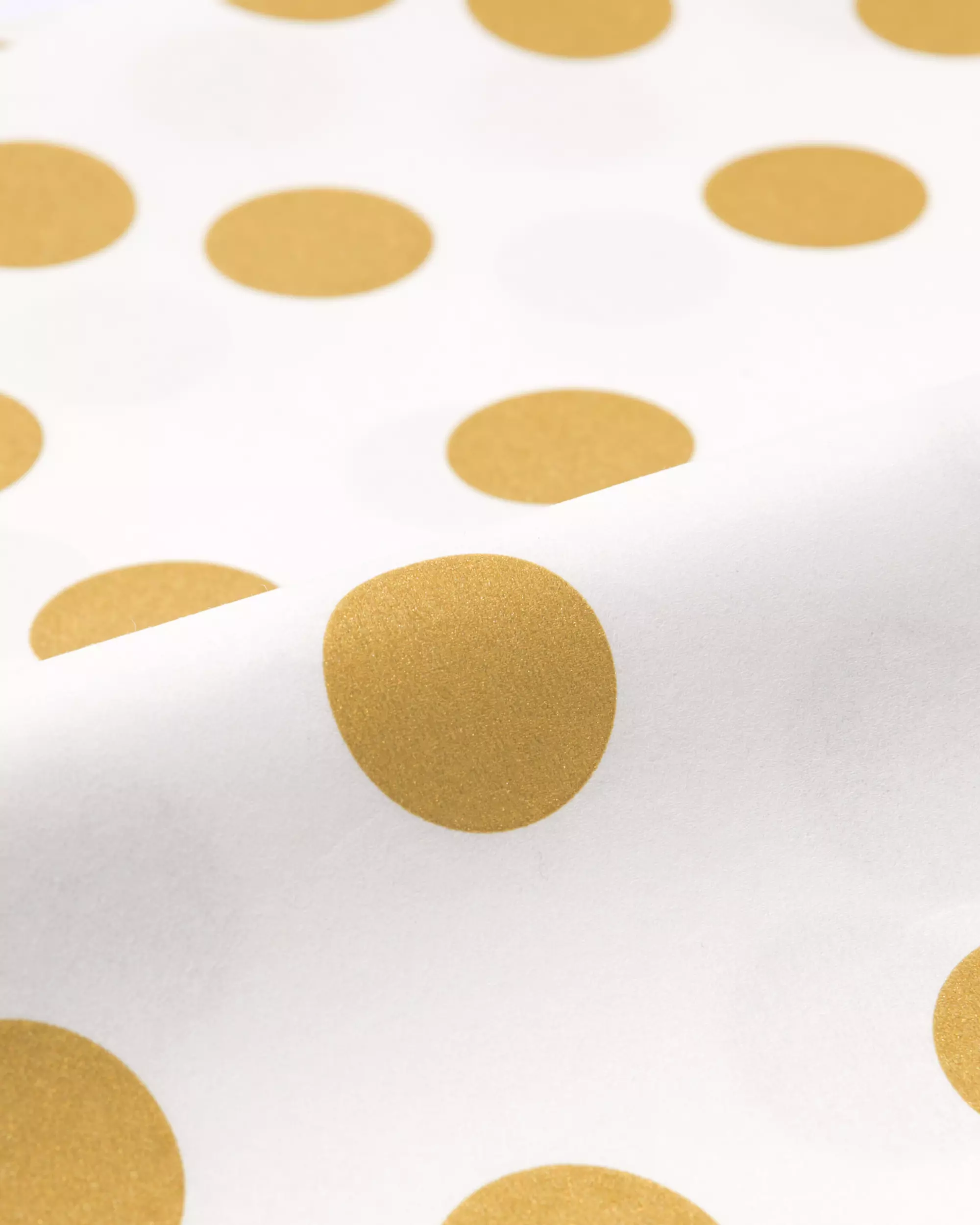 Tischdecke 220 × 138 cm Papier Gold