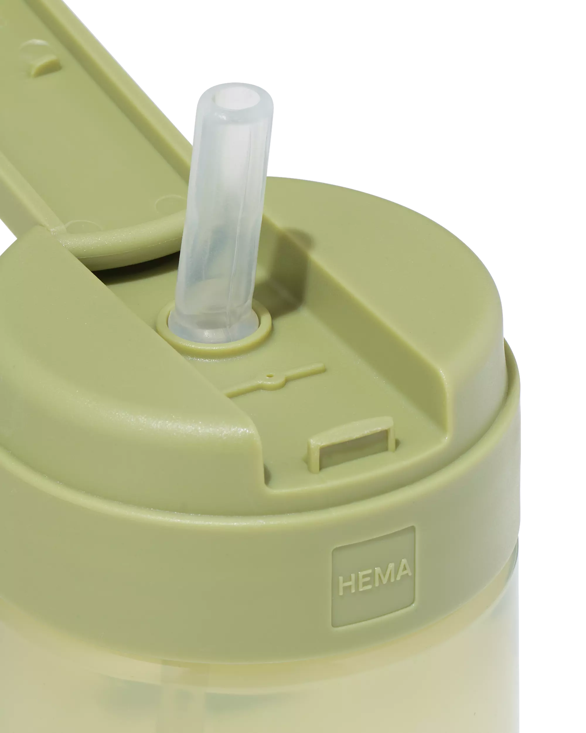 gobelet avec paille 300 ml vert
