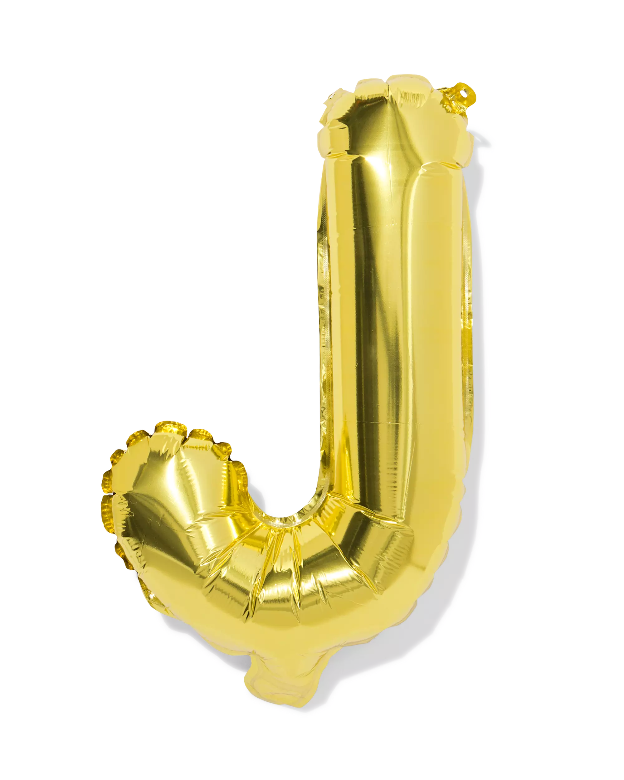 ballon alu lettre J 30cm doré